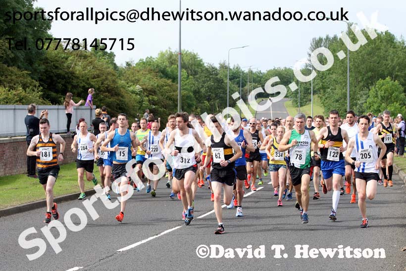 Newton Aycliffe 10k Road Race, County Durham. Photo: David T. Hewitson/Sports for All Pics